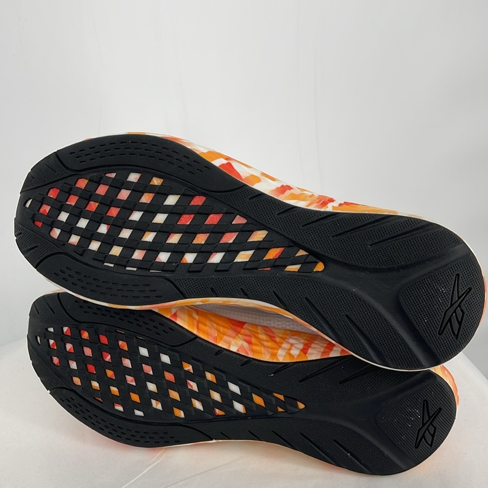 Reebok Flashfilm 3.0 High Vis Orange size 10 White with Orange soles - Picture 9 of 9